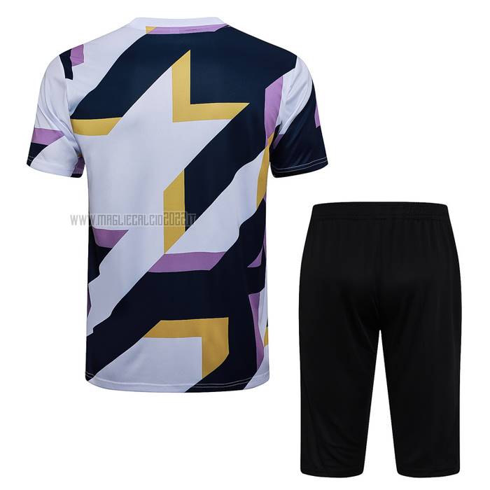 Tuta da Track del Real Madrid Manga Corta 2023 - Pantalon Corto